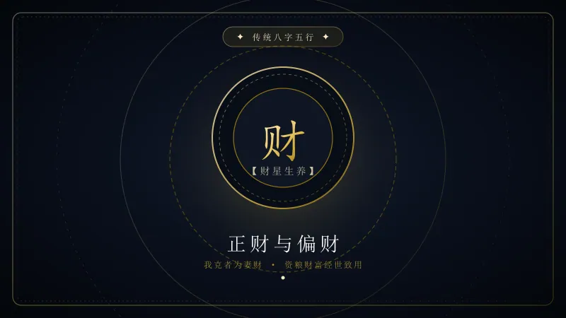 正财与偏财:物用运化与博弈格局考