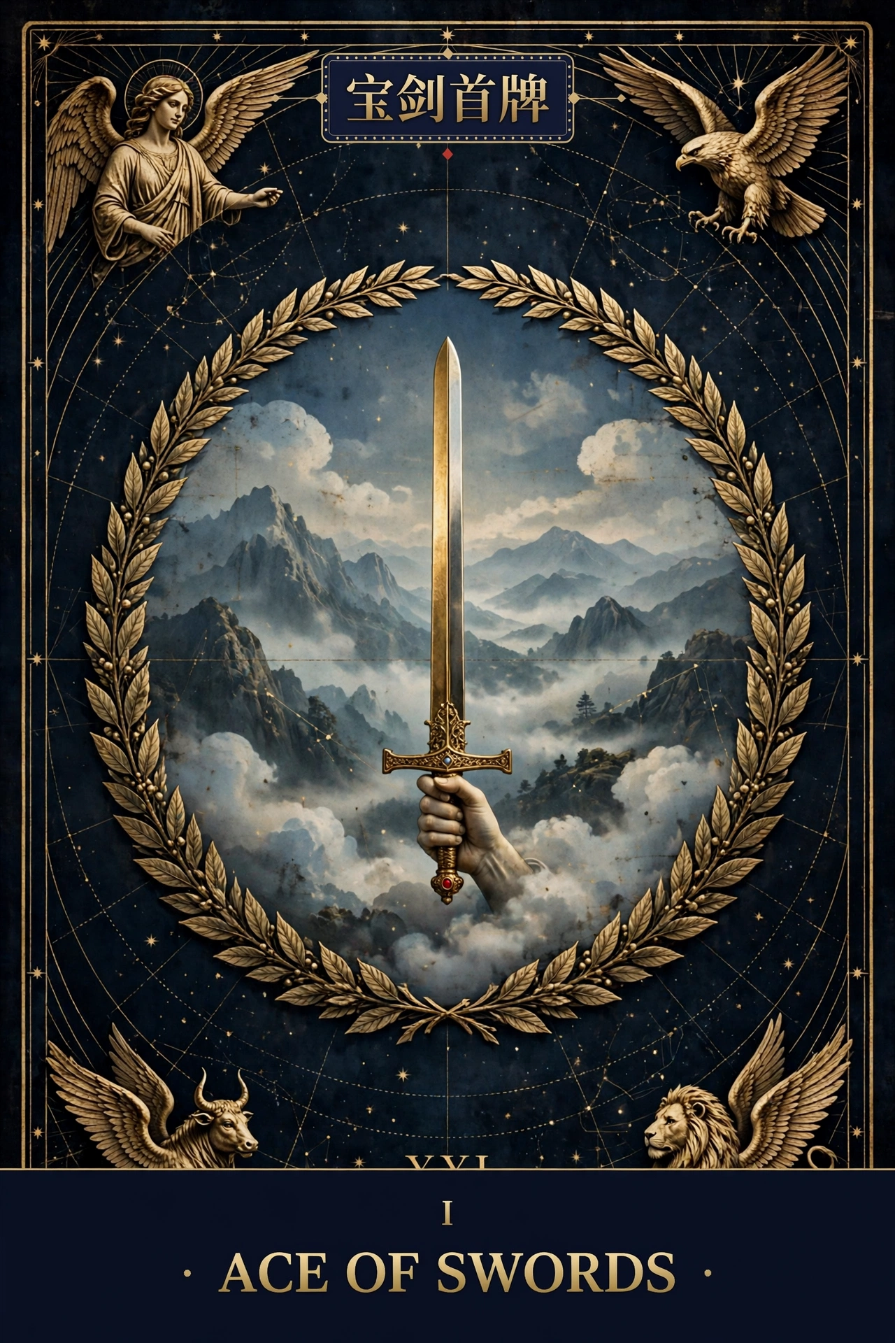 宝剑首牌 (ACE OF SWORDS)