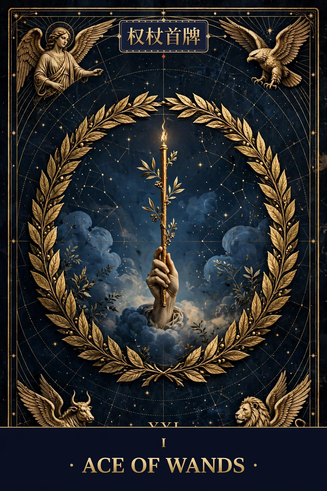 权杖首牌 (ACE OF WANDS)