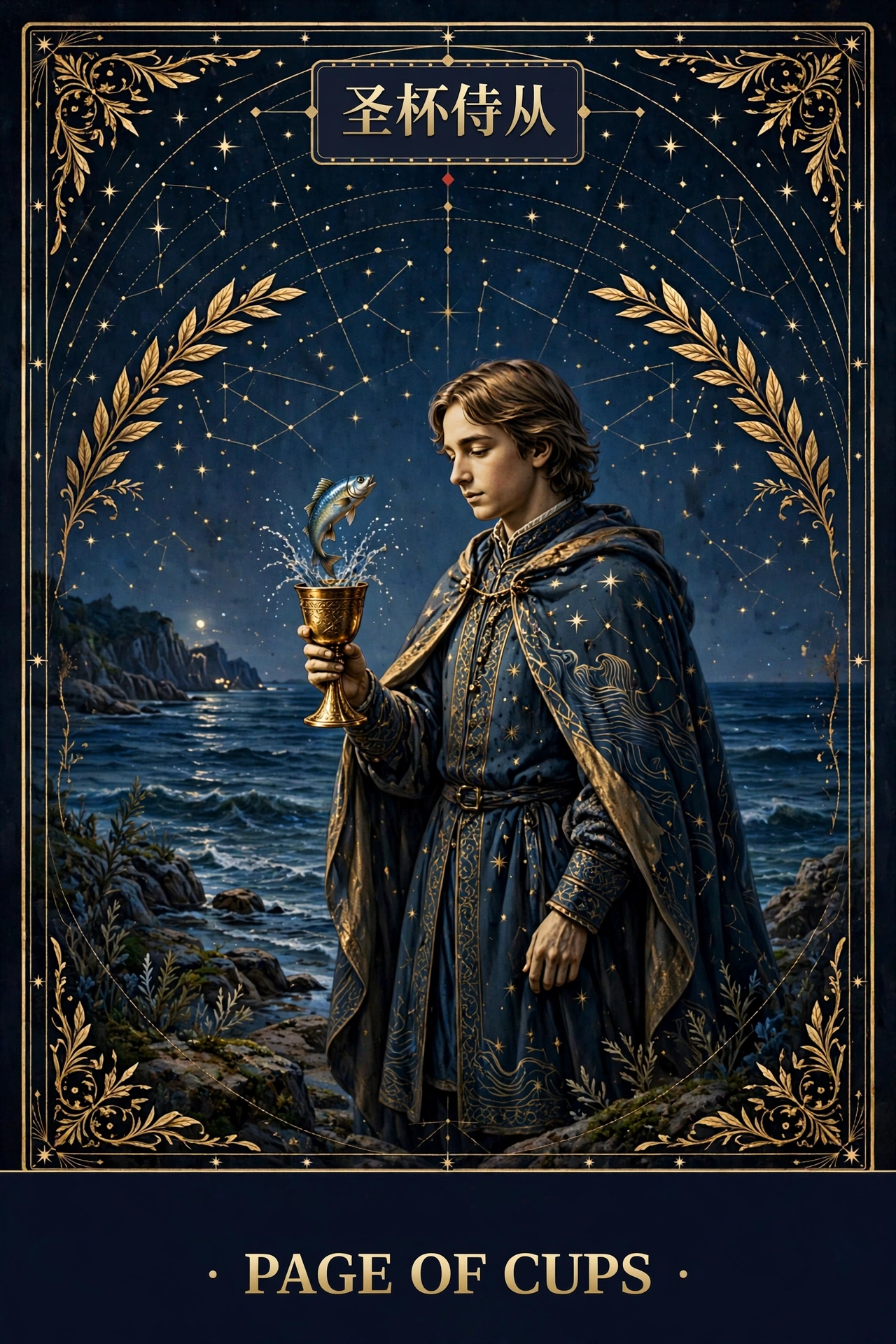 圣杯侍从 (PAGE OF CUPS)