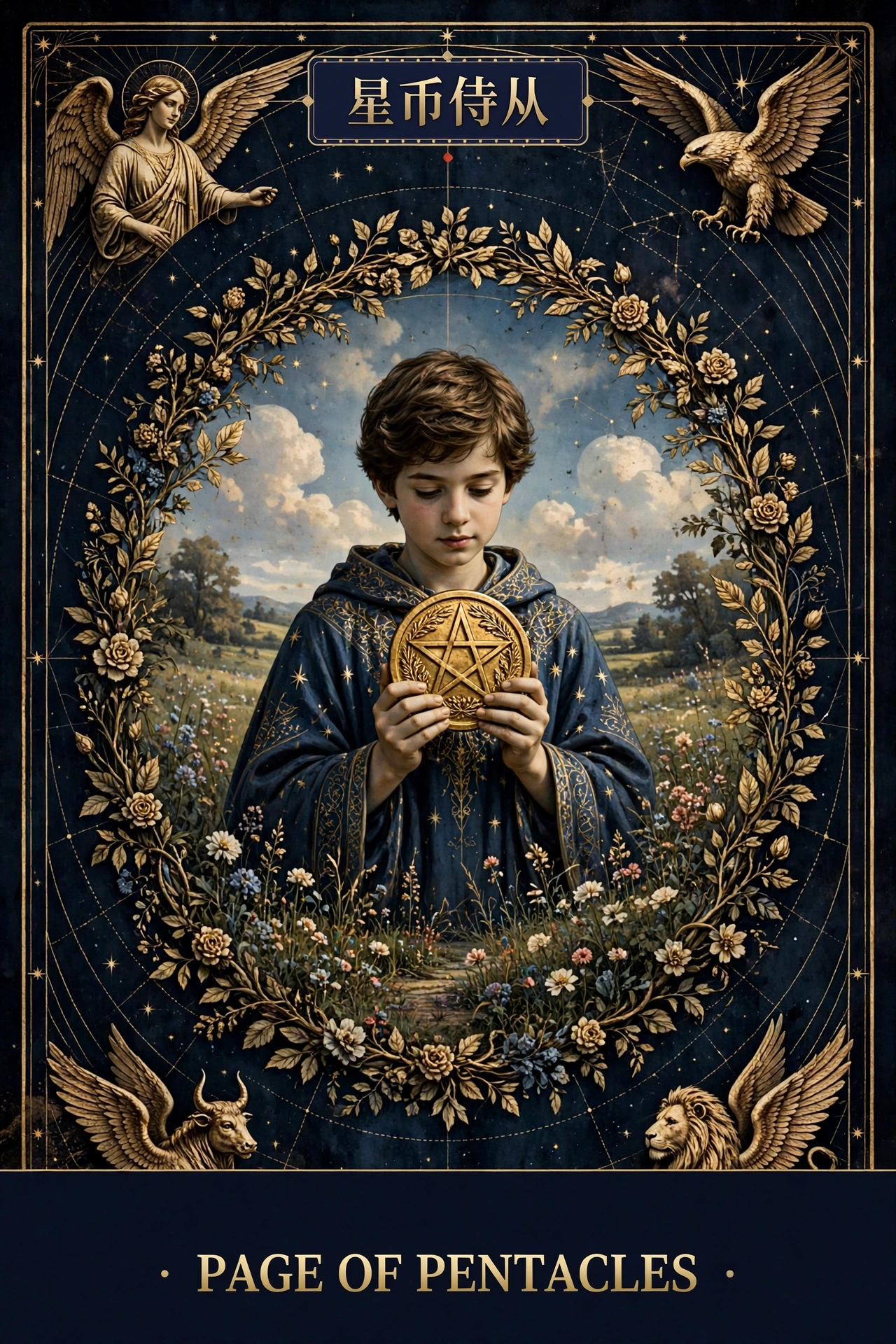星币侍从 (PAGE OF PENTACLES)
