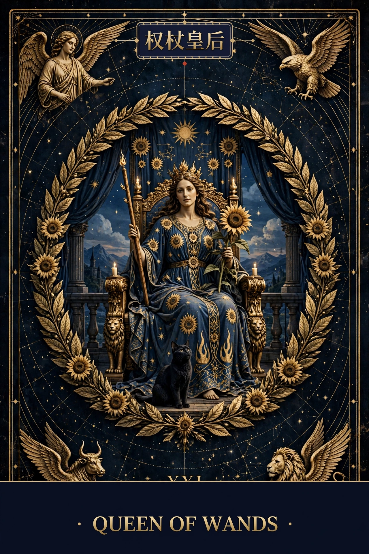 权杖皇后 (QUEEN OF WANDS)