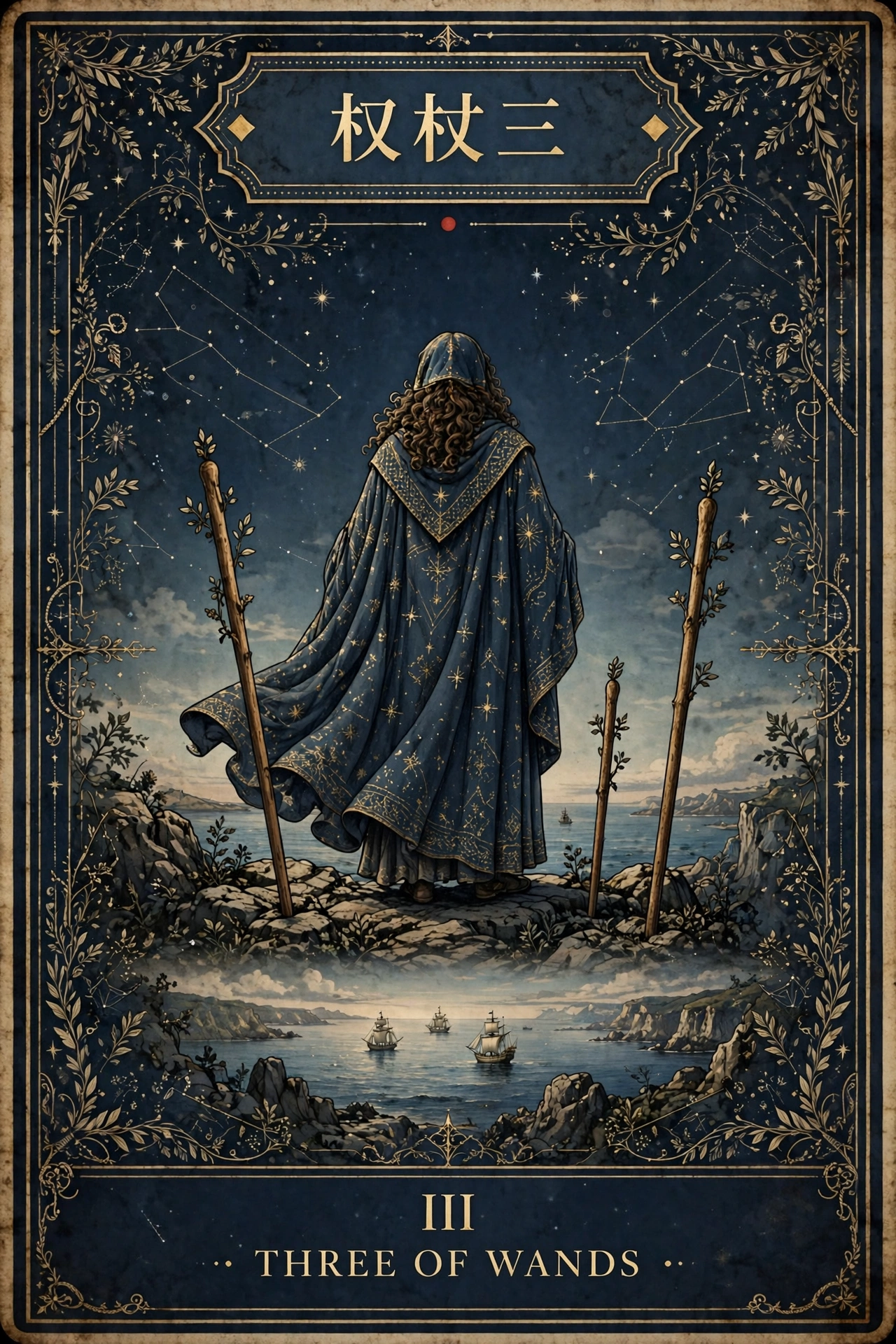 权杖三 (THREE OF WANDS)
